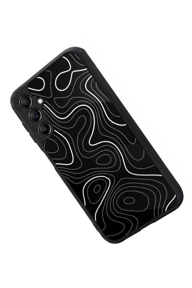 Samsung Galaxy A14 Uyumlu Çizgi Sanatı Tasarımlı Glossy Premium Kılıf