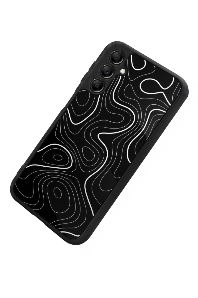 Samsung Galaxy A14 Uyumlu Çizgi Sanatı Tasarımlı Glossy Premium Kılıf