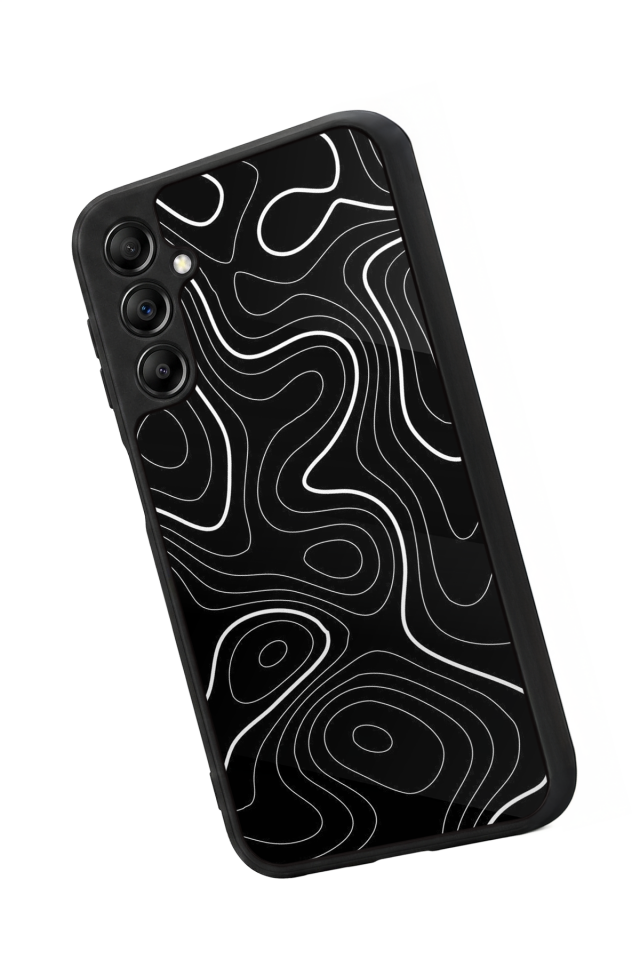 Samsung Galaxy A14 Uyumlu Çizgi Sanatı Tasarımlı Glossy Premium Kılıf