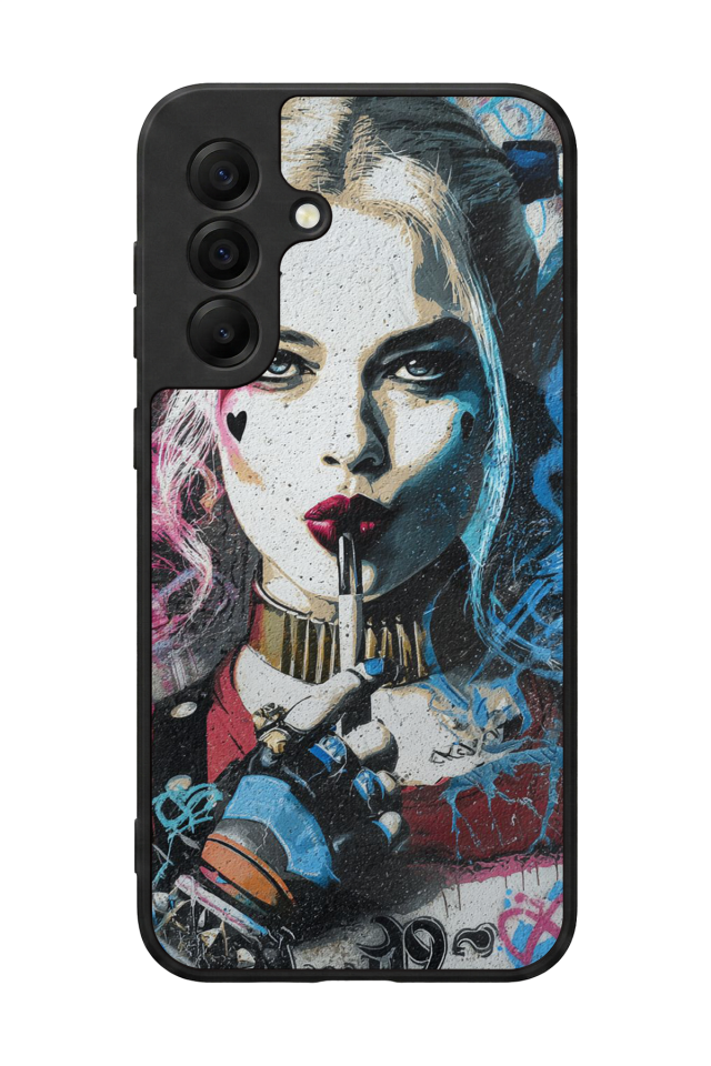 Samsung Galaxy A17 Uyumlu HarleyQueen Tasarımlı Glossy Premium Kılıf