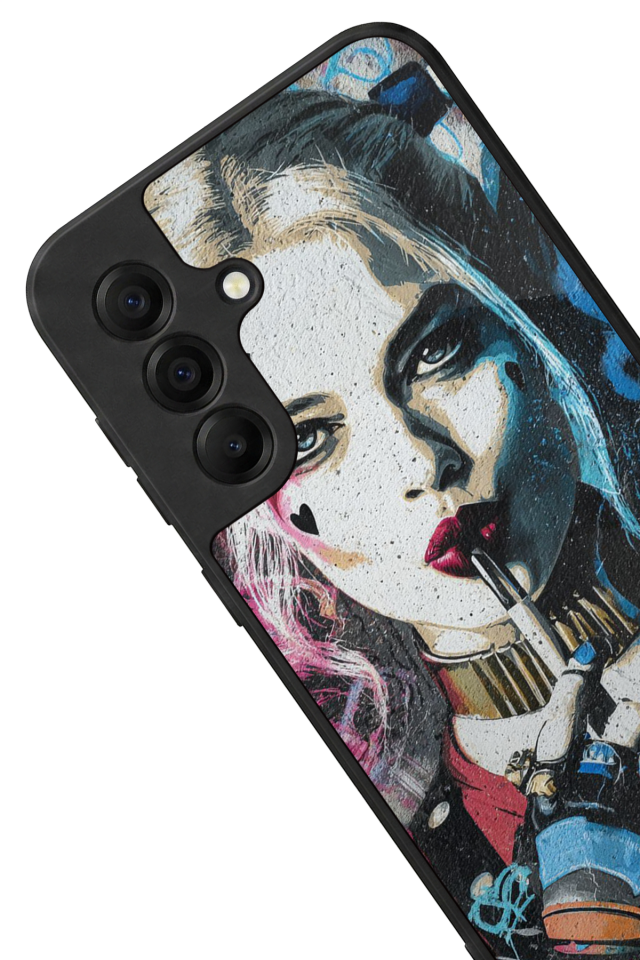 Samsung Galaxy A17 Uyumlu HarleyQueen Tasarımlı Glossy Premium Kılıf