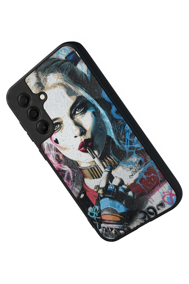 Samsung Galaxy A17 Uyumlu HarleyQueen Tasarımlı Glossy Premium Kılıf
