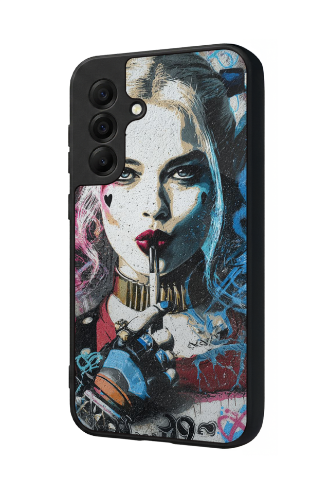 Samsung Galaxy A17 Uyumlu HarleyQueen Tasarımlı Glossy Premium Kılıf