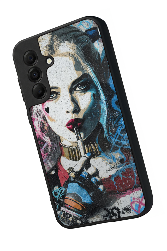Samsung Galaxy A17 Uyumlu HarleyQueen Tasarımlı Glossy Premium Kılıf