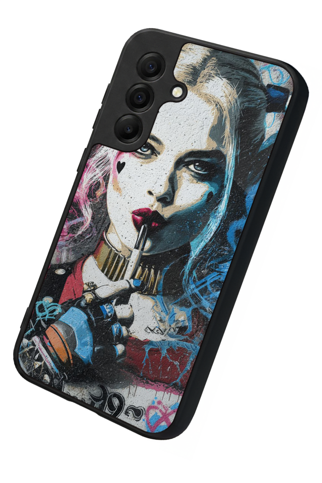 Samsung Galaxy A17 Uyumlu HarleyQueen Tasarımlı Glossy Premium Kılıf
