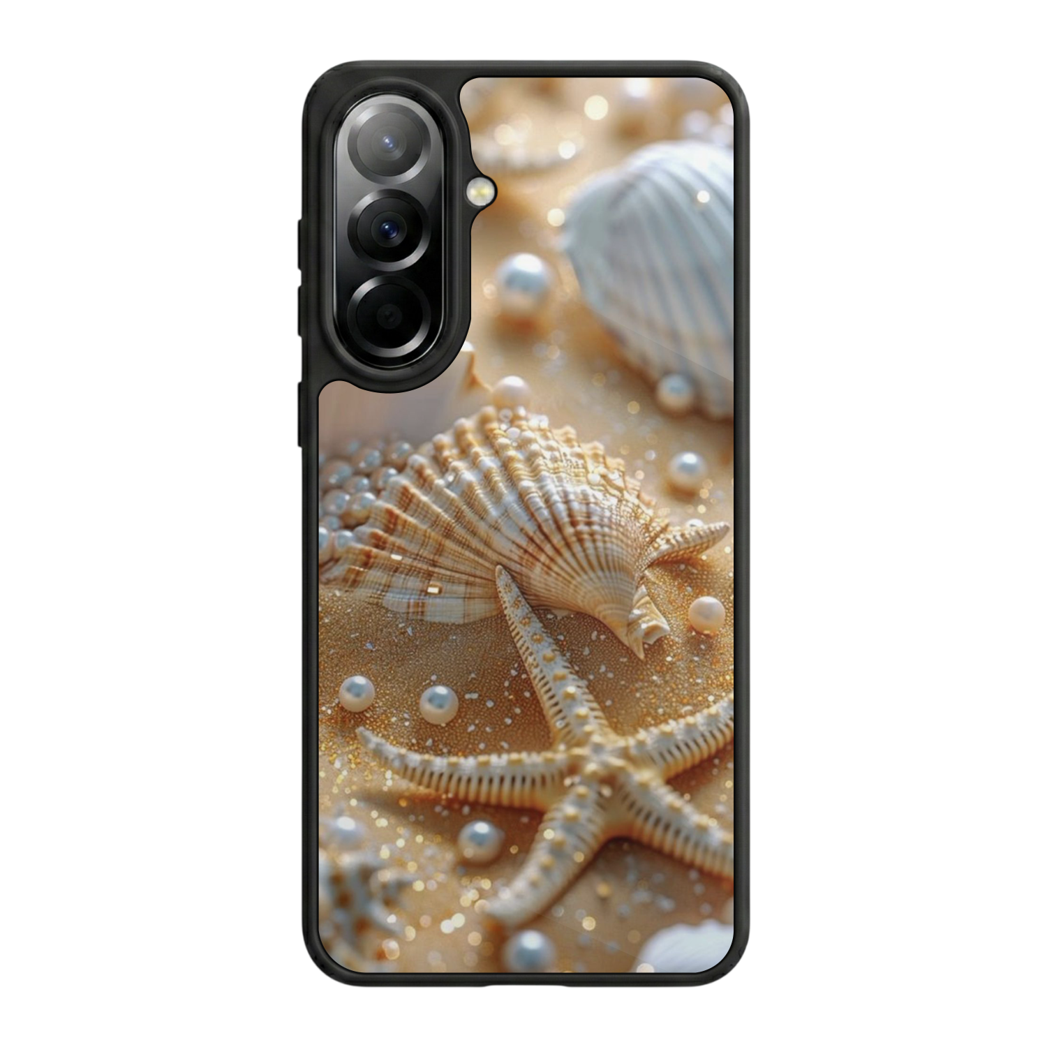 Samsung Galaxy A57 Uyumlu  İnci Tasarımlı Glossy Premium Kılıf