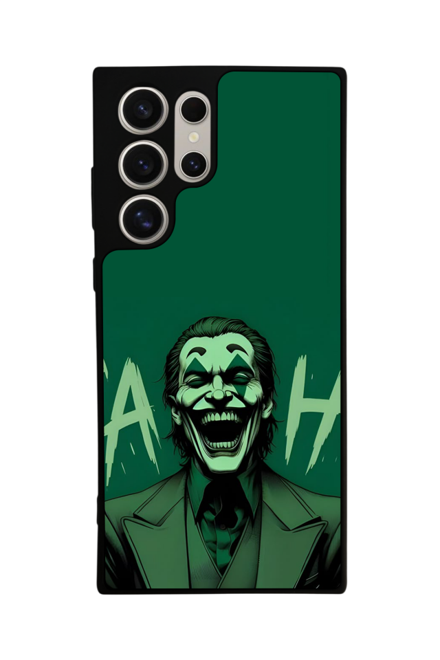 Samsung Galaxy S22 Ultra Uyumlu Joker Tasarımlı Glossy Premium Kılıf
