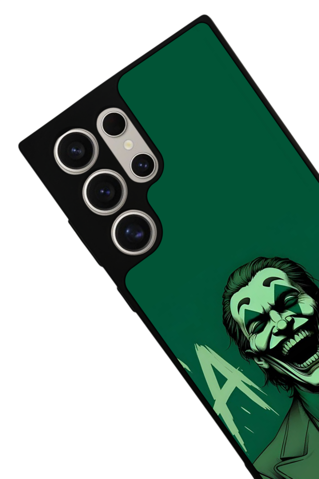 Samsung Galaxy S22 Ultra Uyumlu Joker Tasarımlı Glossy Premium Kılıf