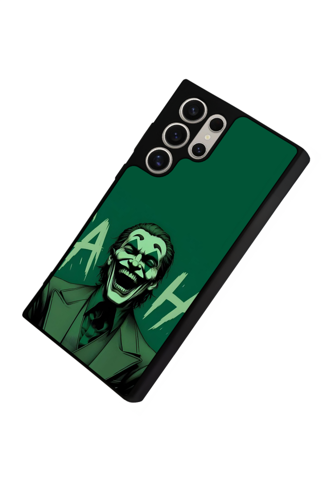 Samsung Galaxy S22 Ultra Uyumlu Joker Tasarımlı Glossy Premium Kılıf