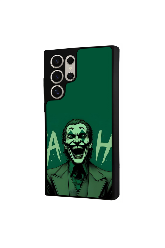 Samsung Galaxy S22 Ultra Uyumlu Joker Tasarımlı Glossy Premium Kılıf