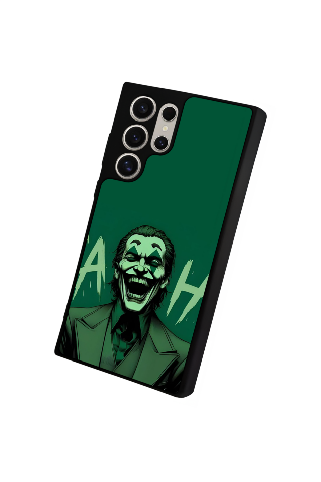 Samsung Galaxy S22 Ultra Uyumlu Joker Tasarımlı Glossy Premium Kılıf
