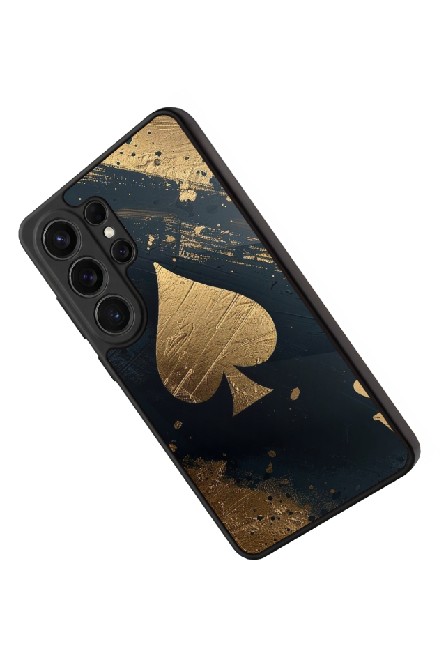 Samsung Galaxy S26 Ultra Uyumlu Kart Tasarımlı Glossy Premium Kılıf