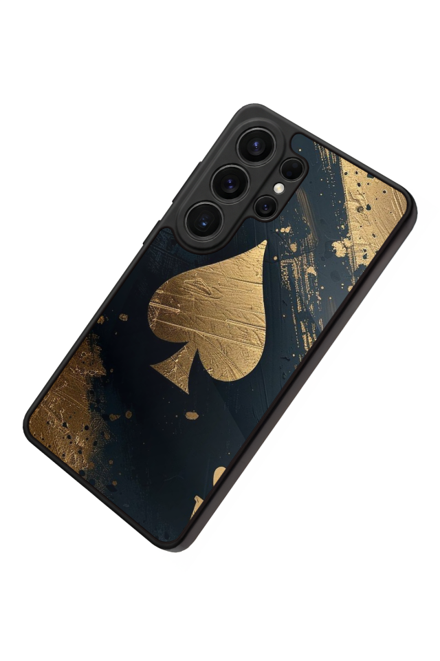 Samsung Galaxy S26 Ultra Uyumlu Kart Tasarımlı Glossy Premium Kılıf