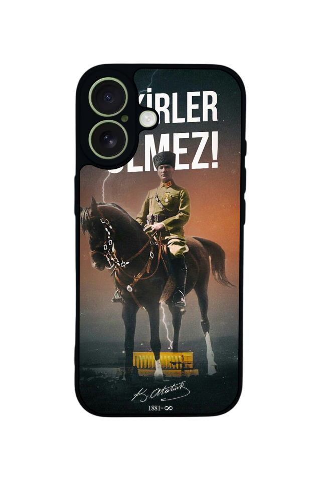iPhone 17 Uyumlu Mustafa Kemal Ataturk Tasarımlı Glossy Premium Kılıf