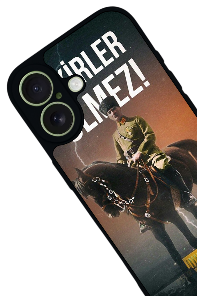 iPhone 17 Uyumlu Mustafa Kemal Ataturk Tasarımlı Glossy Premium Kılıf