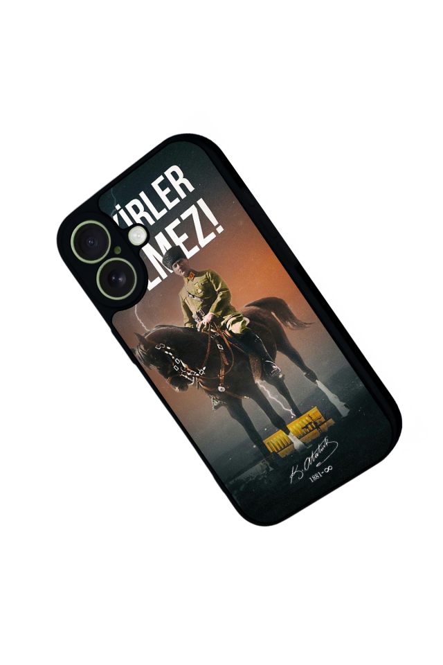 iPhone 17 Uyumlu Mustafa Kemal Ataturk Tasarımlı Glossy Premium Kılıf