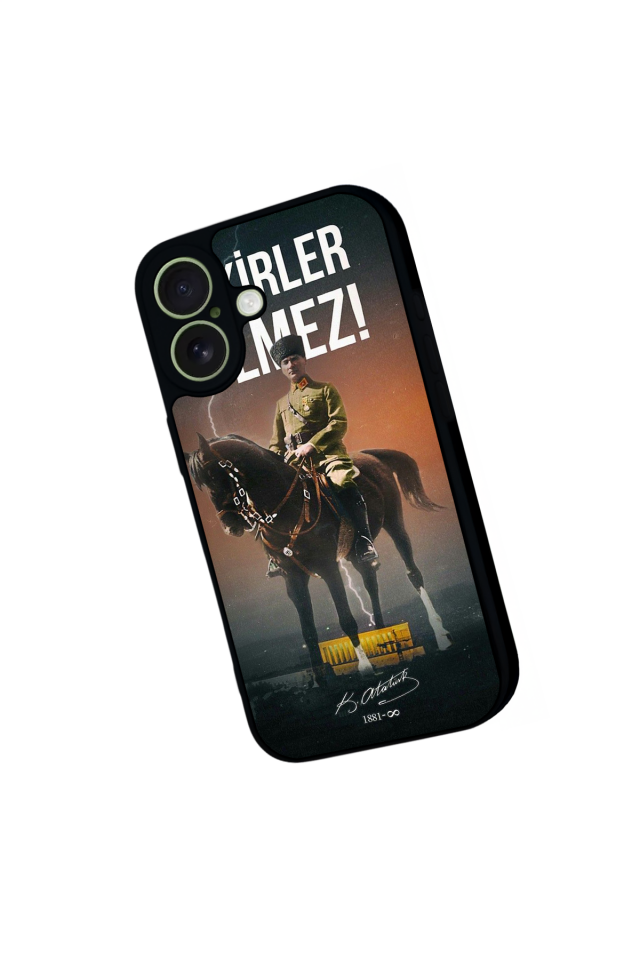 iPhone 17 Uyumlu Mustafa Kemal Ataturk Tasarımlı Glossy Premium Kılıf