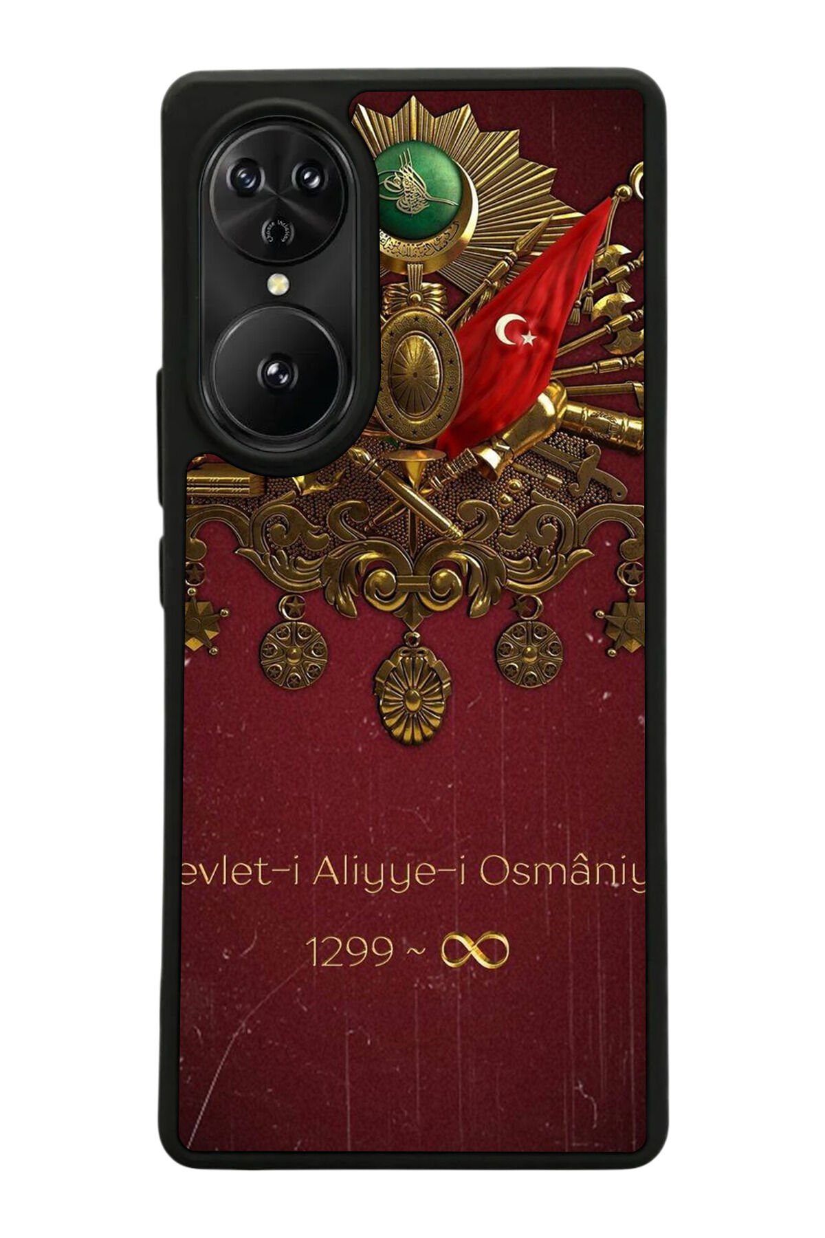 Reeder S19 Max Pro S EDGE Uyumlu OsmanliTugrasi Tasarımlı Glossy Premium Kılıf
