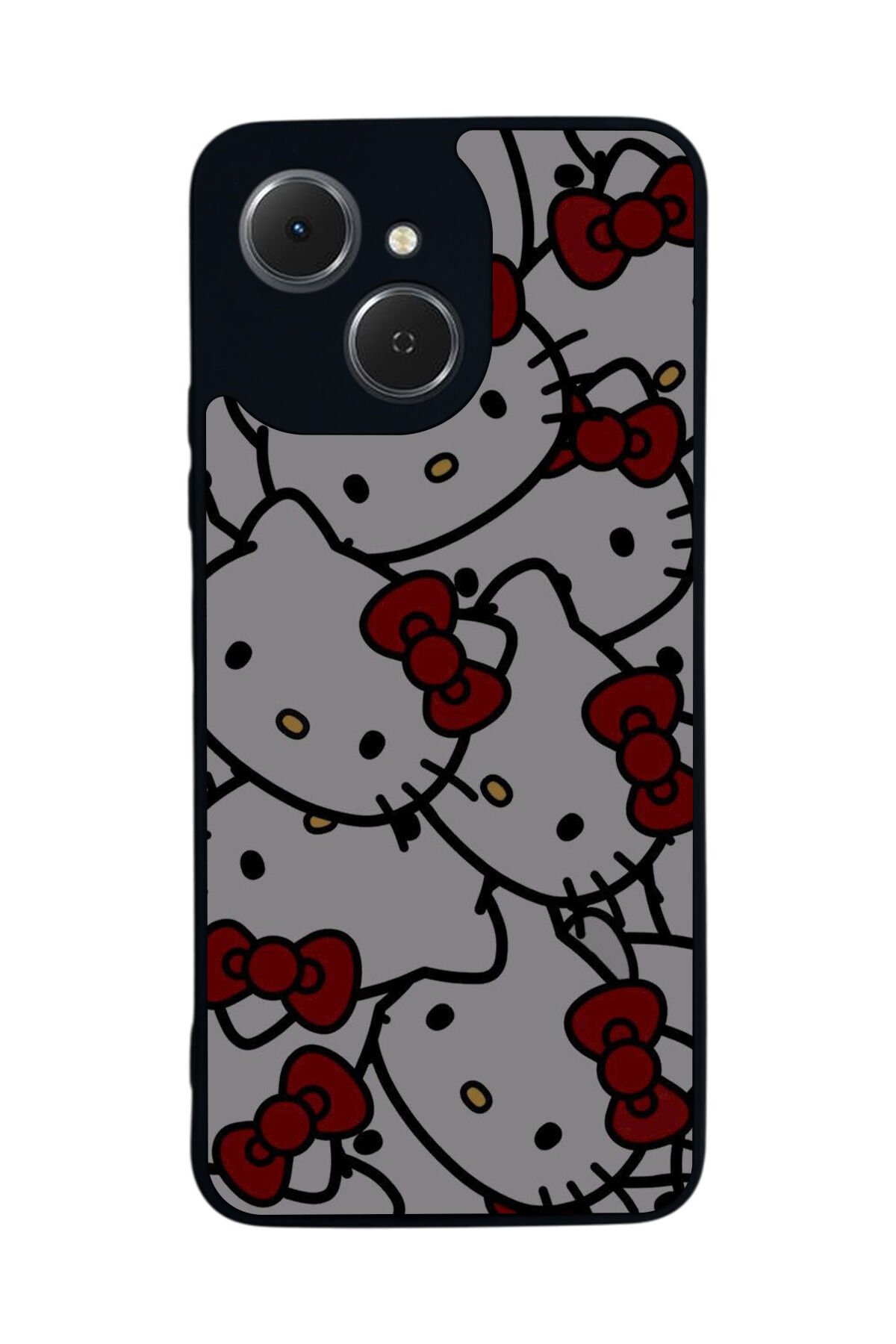 Tecno Spark 40C Uyumlu HelloKitty Tasarımlı Glossy Premium Kılıf