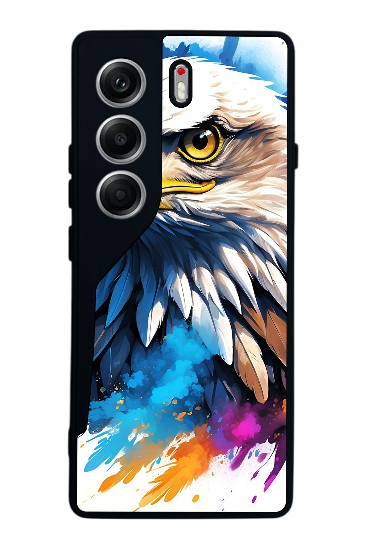 Tecno Camon 40 Uyumlu Besiktas Tasarımlı Glossy Premium Kılıf
