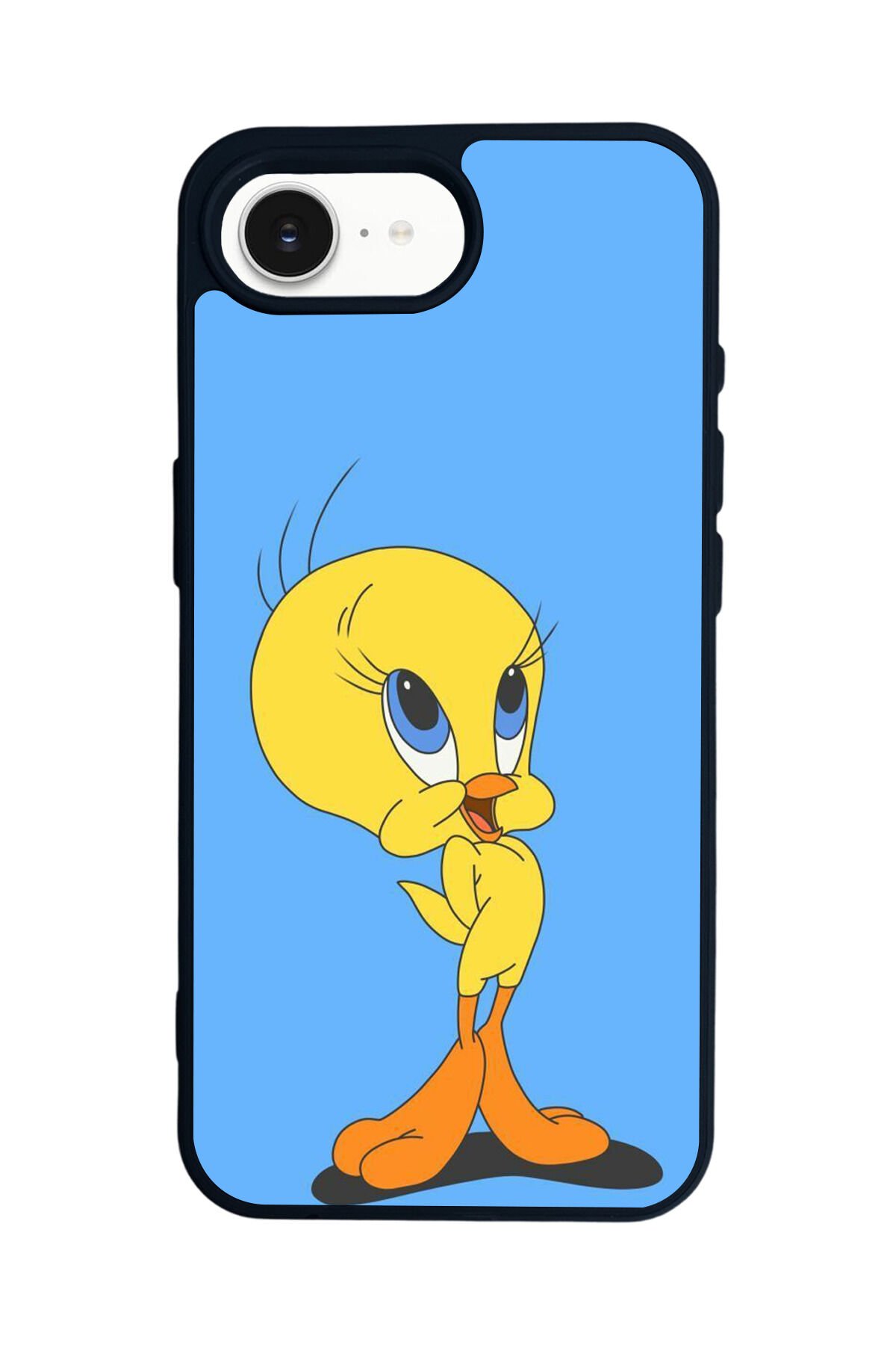 iPhone 16E Uyumlu Tweety Tasarımlı Glossy Premium Kılıf