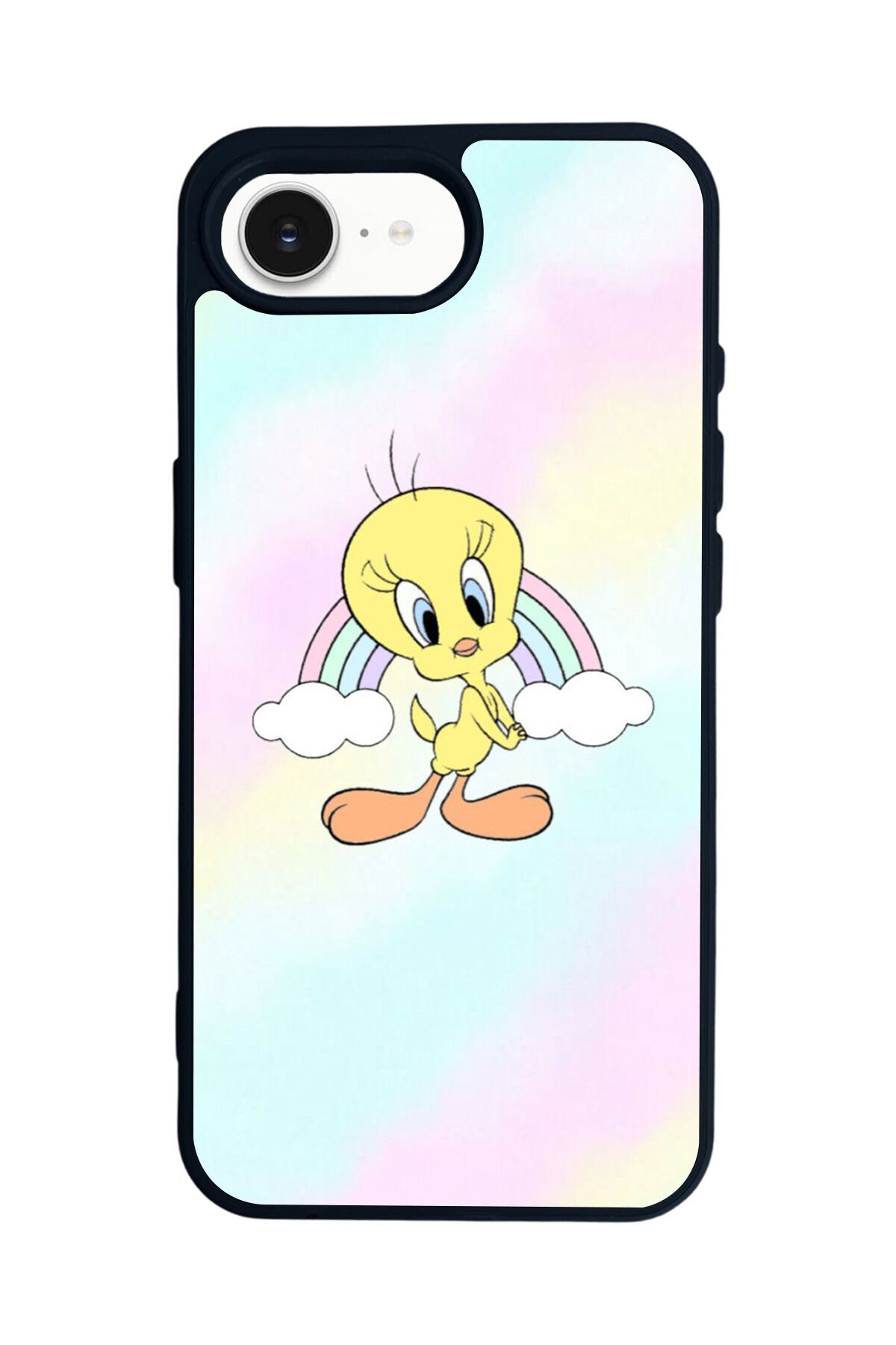 iPhone 16E Uyumlu Tweety Tasarımlı Glossy Premium Kılıf