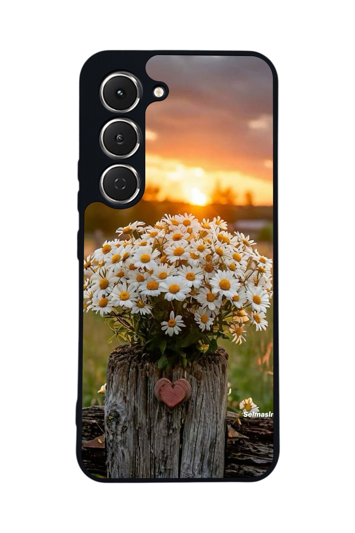 Tecno Spark 40 Pro Uyumlu Cicek Tasarımlı Glossy Premium Kılıf