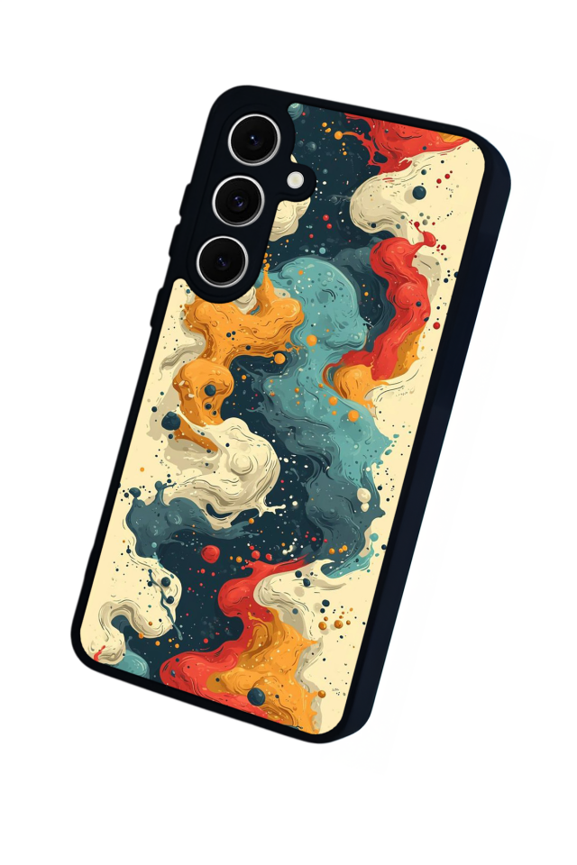 Samsung Galaxy A16 Uyumlu Abstract Tasarımlı Glossy Premium Kılıf