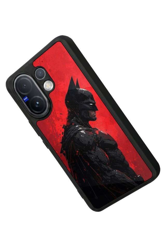 Vivo V60 Uyumlu Batman Tasarımlı Glossy Premium Kılıf