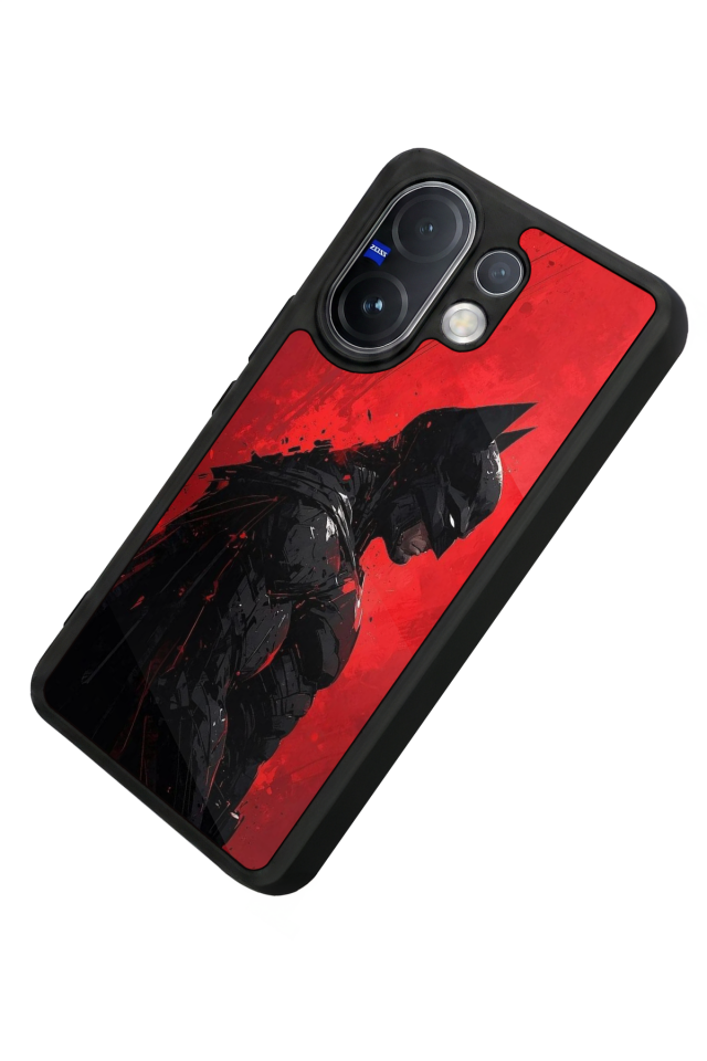 Vivo V60 Uyumlu Batman Tasarımlı Glossy Premium Kılıf
