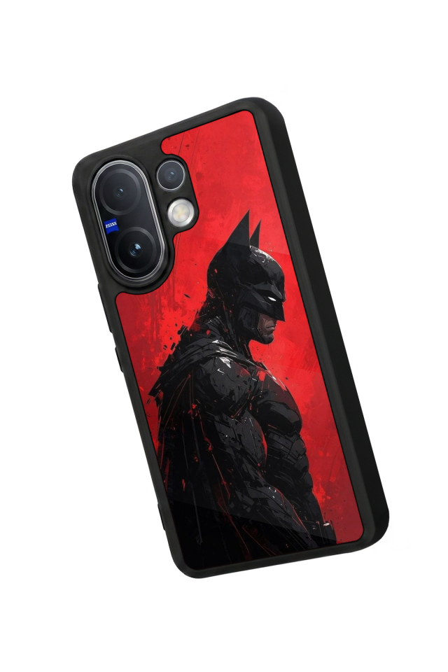 Vivo V60 Uyumlu Batman Tasarımlı Glossy Premium Kılıf
