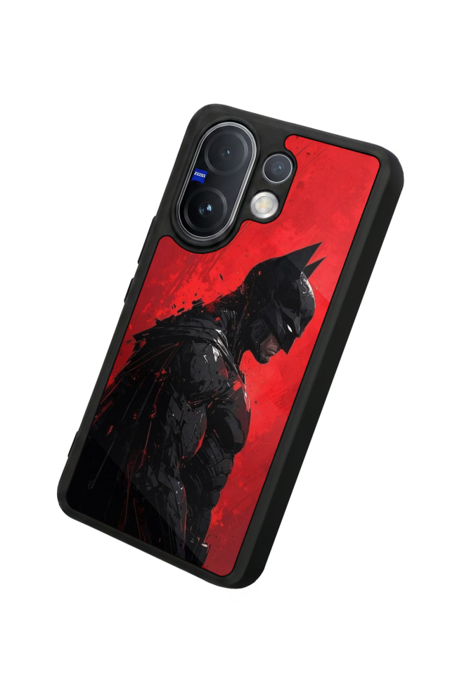 Vivo V60 Uyumlu Batman Tasarımlı Glossy Premium Kılıf
