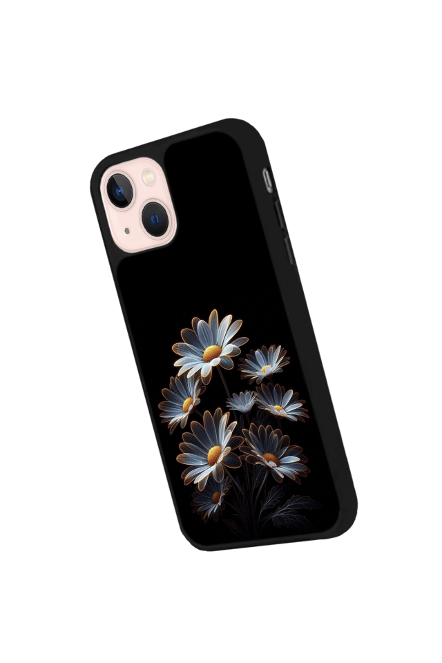 iPhone 14 Plus Uyumlu Cicek Tasarımlı Glossy Premium Kılıf