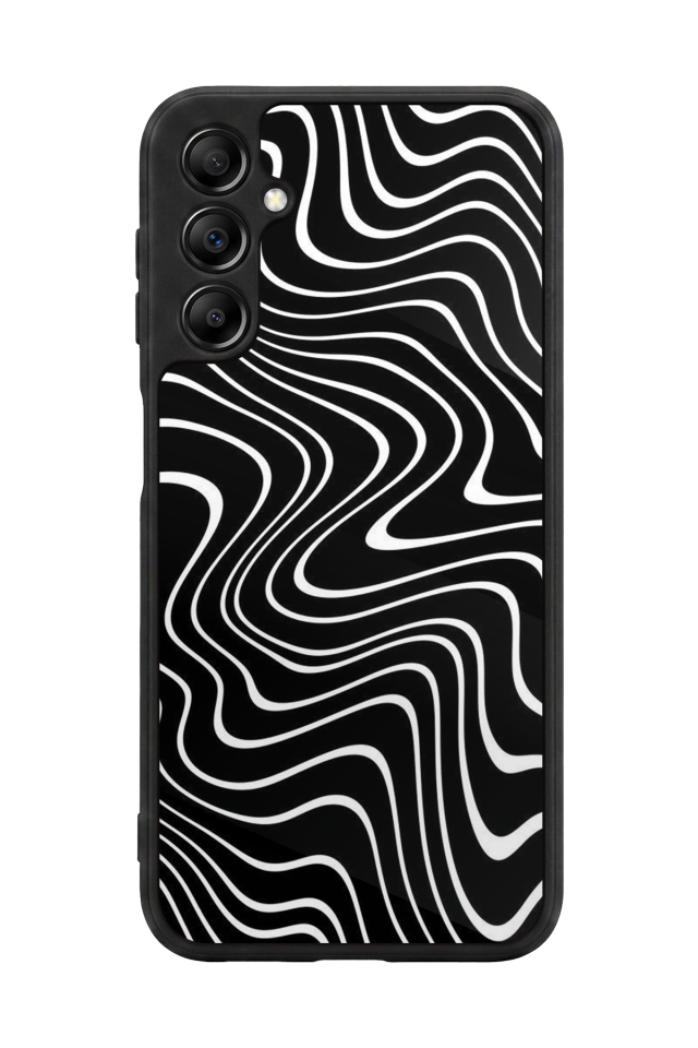 Samsung Galaxy A14 Uyumlu Çizgi Sanatı Tasarımlı Glossy Premium Kılıf
