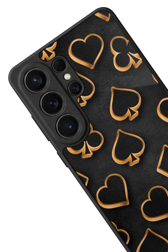 Samsung Galaxy S26 Ultra Uyumlu Kart Tasarımlı Glossy Premium Kılıf