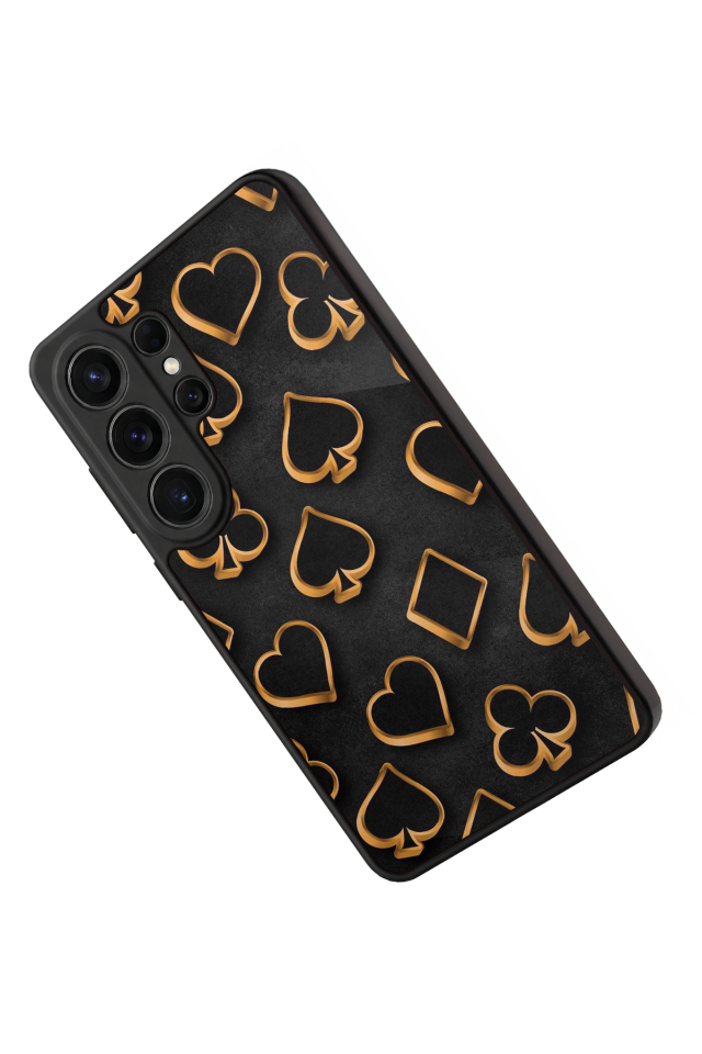 Samsung Galaxy S26 Ultra Uyumlu Kart Tasarımlı Glossy Premium Kılıf