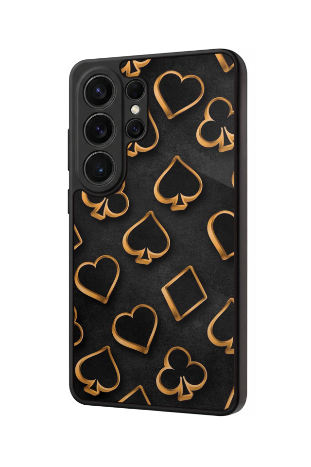 Samsung Galaxy S26 Ultra Uyumlu Kart Tasarımlı Glossy Premium Kılıf