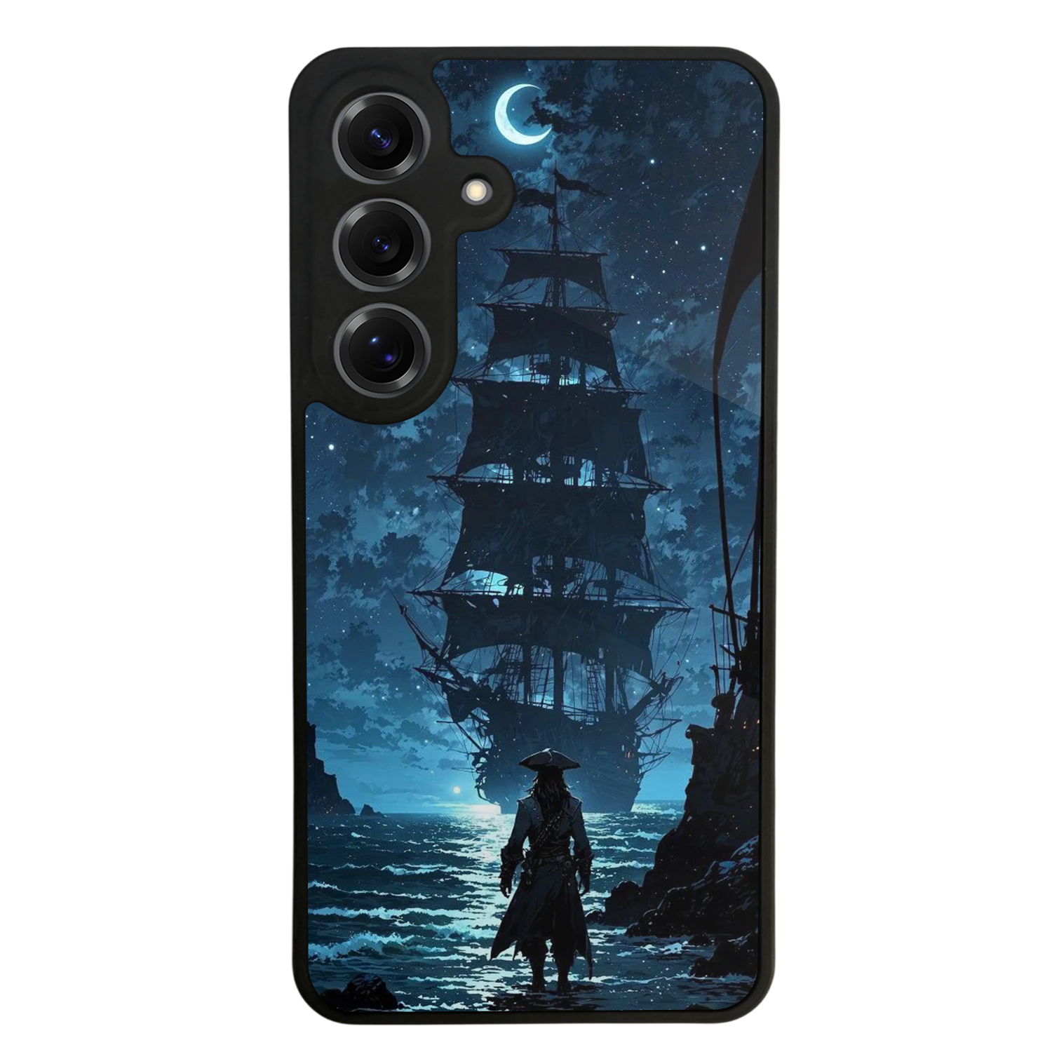 Samsung Galaxy S25 Uyumlu Korsan Tasarımlı Glossy Premium Kılıf