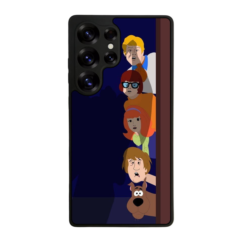 Samsung Galaxy S25 Ultra Uyumlu Scooby Doo Tasarımlı Glossy Premium Kılıf