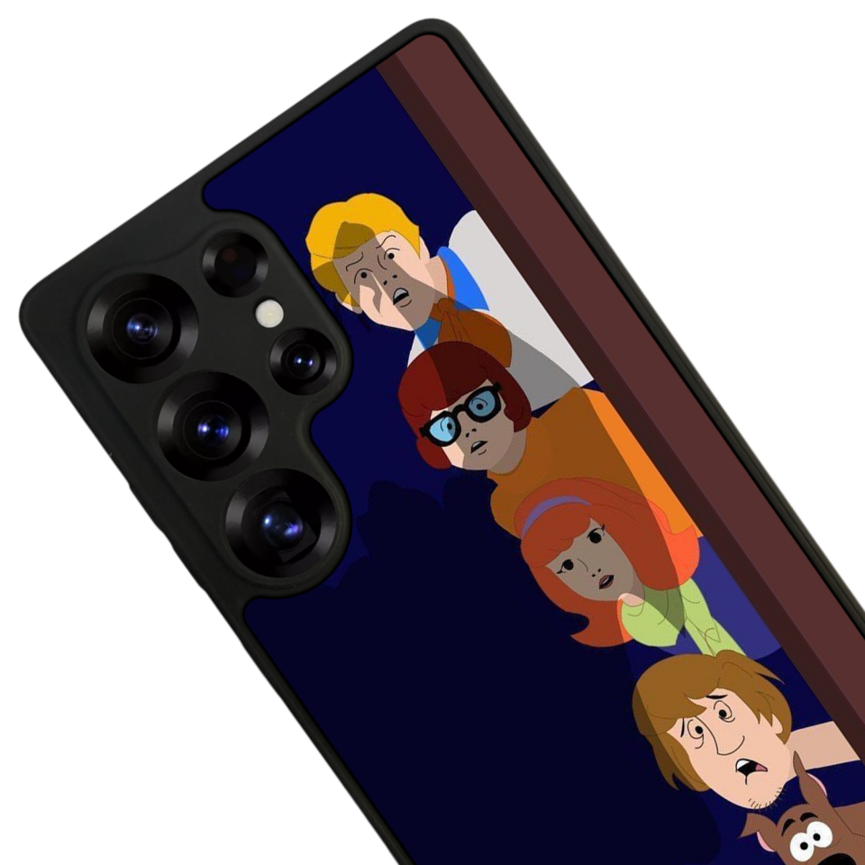 Samsung Galaxy S25 Ultra Uyumlu Scooby Doo Tasarımlı Glossy Premium Kılıf