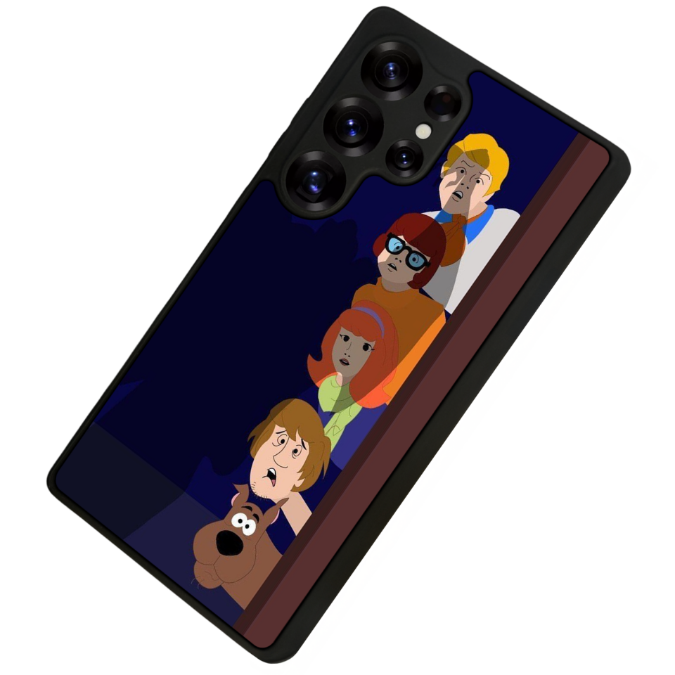 Samsung Galaxy S25 Ultra Uyumlu Scooby Doo Tasarımlı Glossy Premium Kılıf