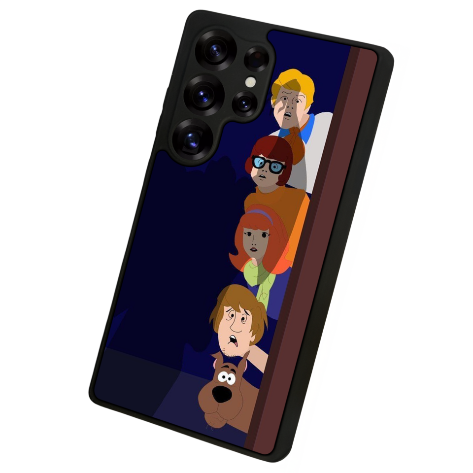 Samsung Galaxy S25 Ultra Uyumlu Scooby Doo Tasarımlı Glossy Premium Kılıf