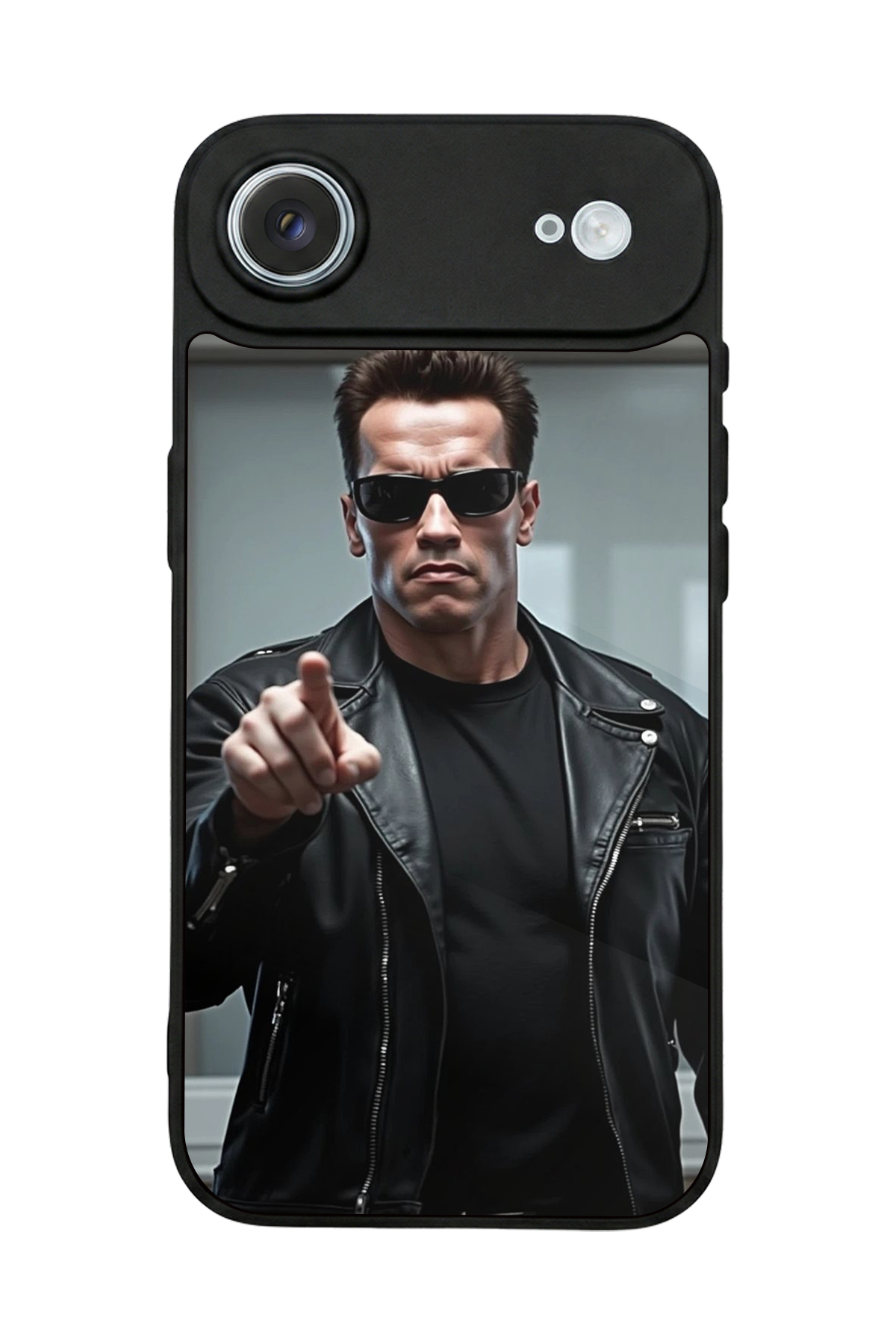 iPhone 17 Air Uyumlu Terminator Tasarımlı Glossy Premium Kılıf