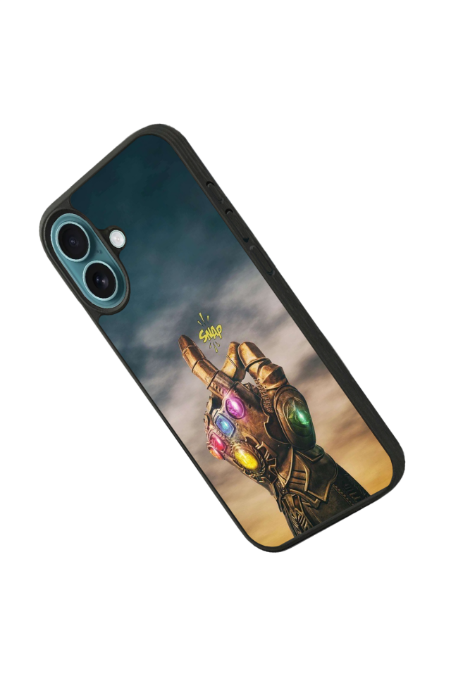iPhone 16 Uyumlu Thanos Tasarımlı Glossy Premium Kılıf