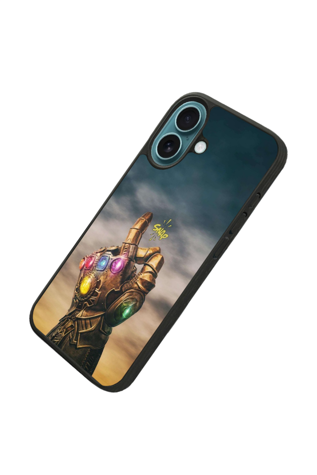 iPhone 16 Uyumlu Thanos Tasarımlı Glossy Premium Kılıf