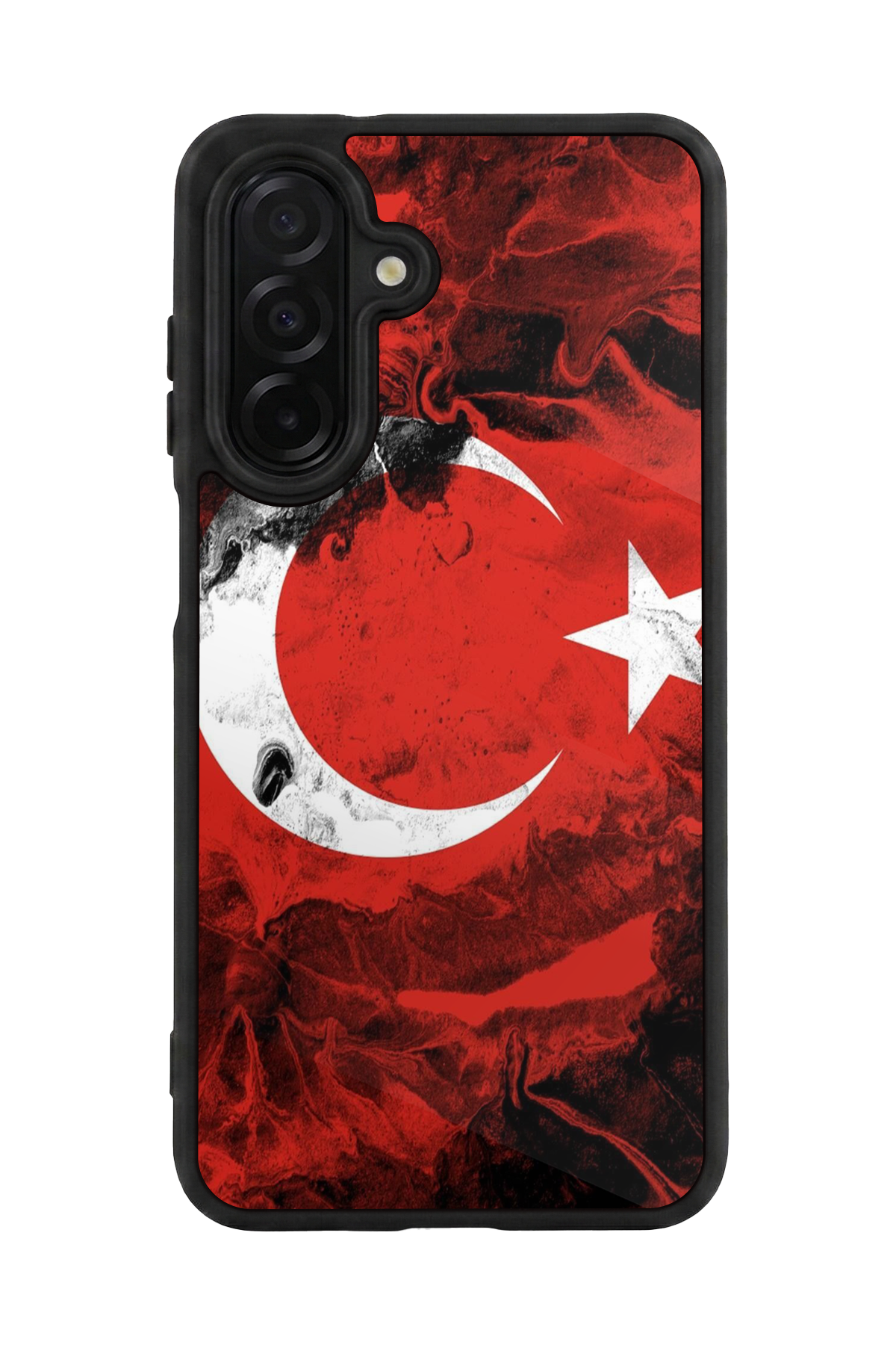 Samsung Galaxy A26 Uyumlu Türk Bayragi Tasarımlı Glossy Premium Kılıf
