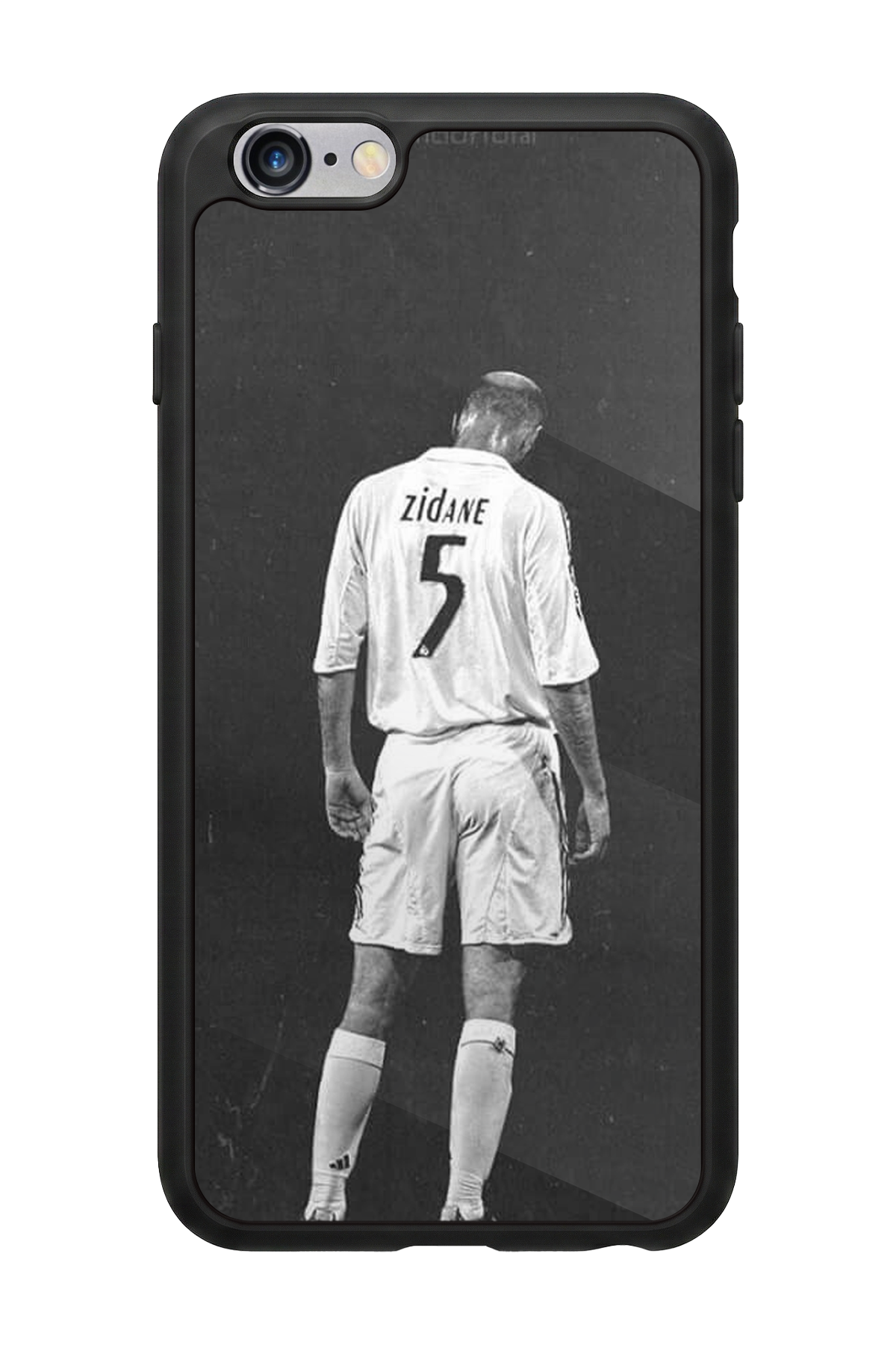 iPhone 6s Plus Uyumlu Zidane Tasarımlı Glossy Premium Kılıf