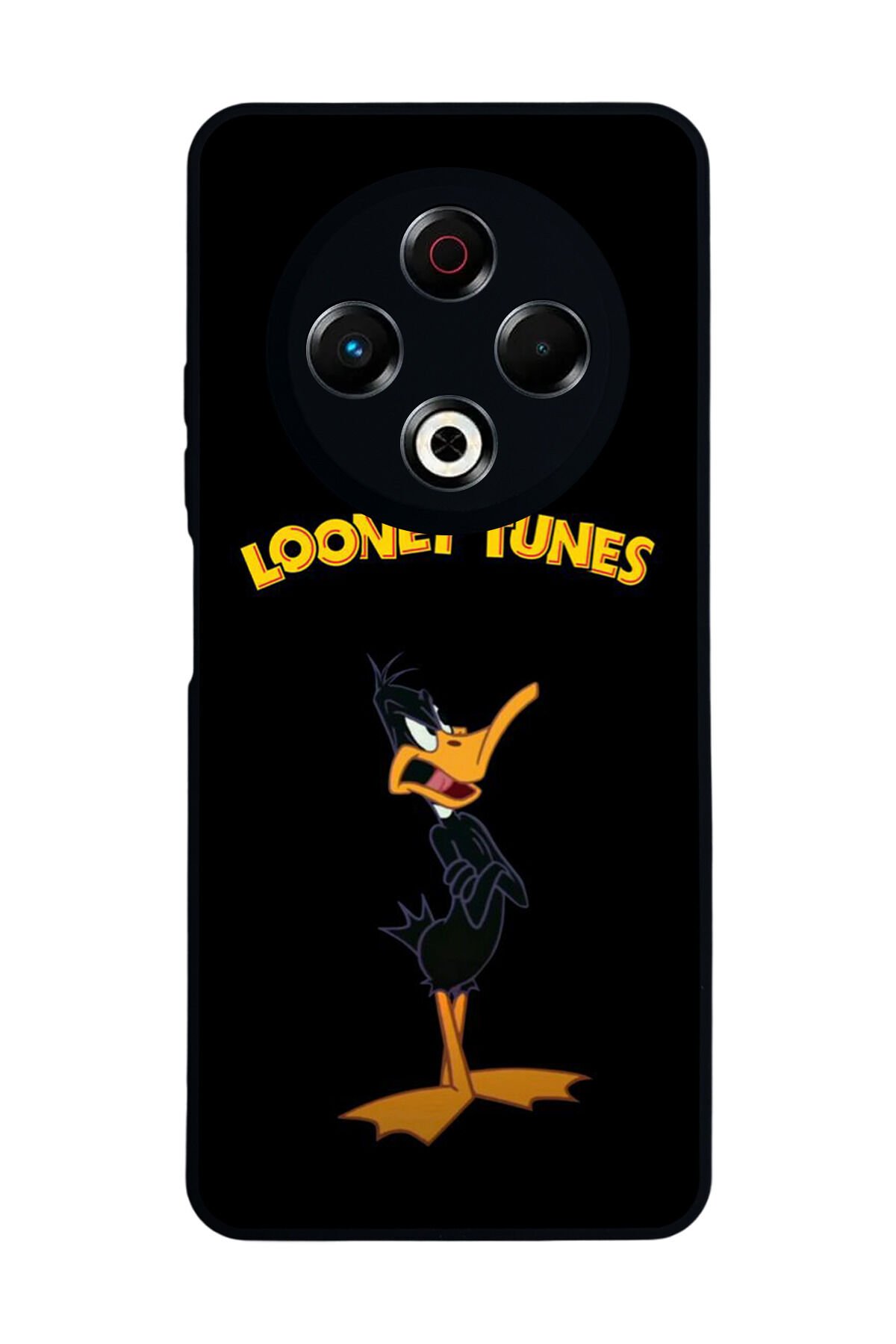 Tecno Spark 30 Uyumlu Daffy duck Tasarımlı Glossy Premium Kılıf