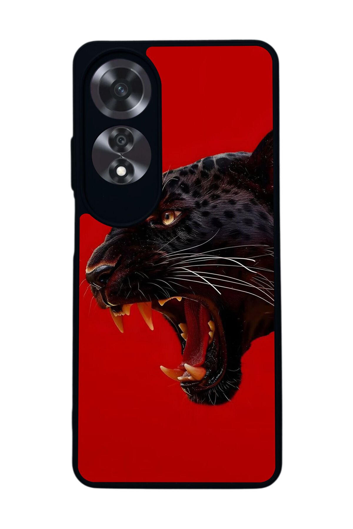 Oppo A60 Mat Siyah uyumlu Kılıf – Yumuşak Silikon, Koruyucu, Şok Emici Kapak