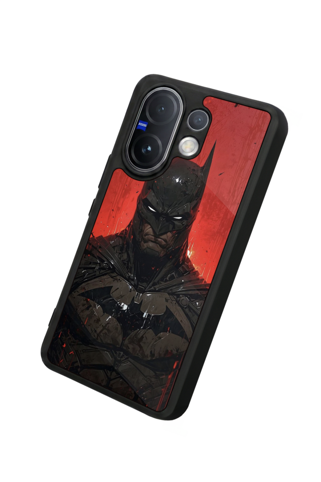 Vivo V60 Uyumlu Batman Tasarımlı Glossy Premium Kılıf